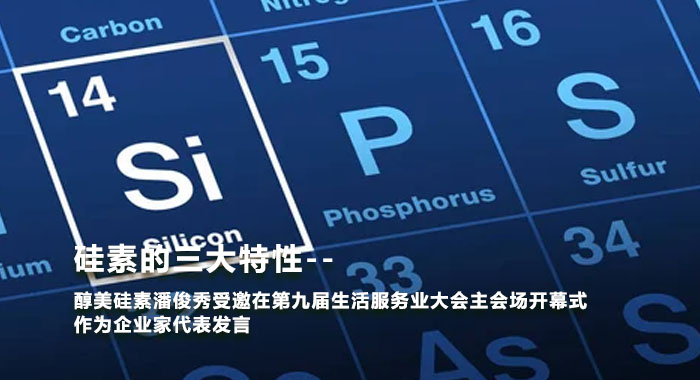 硅素的三大特性：潘俊秀女士在第九届中国生活服务业大会上 引领生物科技新潮流