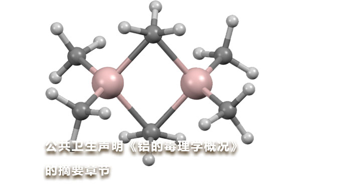 2008, 公共卫生声明《铝的毒理学概况》的摘要章节(英文版)